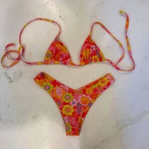 Kulani Kinis Sunny Sangria bikini set #bikini #kulanikinis #beachwear